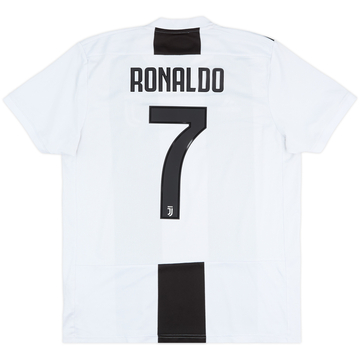2018-19 Juventus Home Shirt Ronaldo #7 - 6/10 - (L)