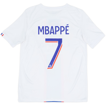 2022-23 Paris Saint-Germain Third Shirt Mbappe #7 - 6/10 - (XL.Boys)