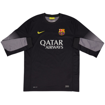 2013-14 Barcelona GK Shirt - 8/10 - (L)