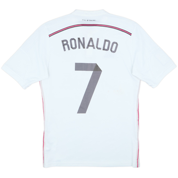 2014-15 Real Madrid Home Shirt Ronaldo #7 - 7/10 - (M)
