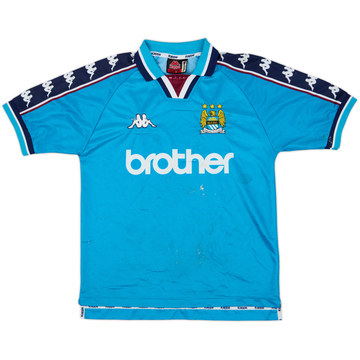 1997-99 Manchester City Home Shirt - 4/10 - (S)