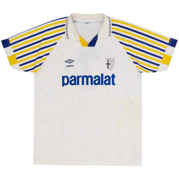 1991-92 Parma Home Shirt #7 - 4/10 - (L)