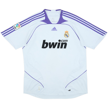 2007-08 Real Madrid Home Shirt - 5/10 - (XL)