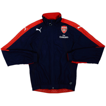 2015-16 Arsenal Player Issue Puma Track Jacket - 8/10 - (S)