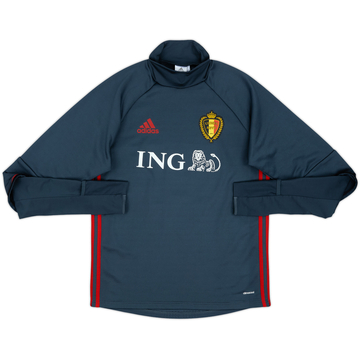 2015-16 Belgium adidas 1/4 Zip Drill Top - 8/10 - (S)