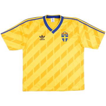 1988-91 Sweden Home Shirt - 8/10 - (L/XL)