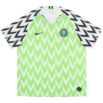 2018-19 Nigeria Home Shirt - 8/10 - (XL)