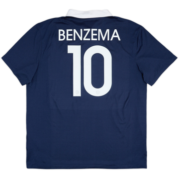 2014-15 France Home Shirt Benzema #10 - 8/10 - (S)