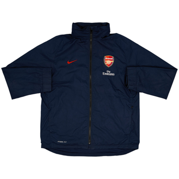 2011-12 Arsenal Nike Hooded Rain Jacket - 6/10 - (XL)