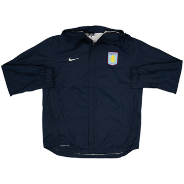 2010-11 Aston Villa Nike Hooded Rain Jacket - 7/10 - (XL)
