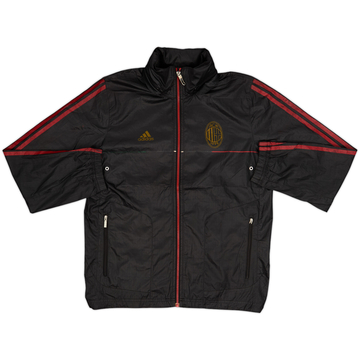 2011-12 AC Milan adidas Hooded Rain Jacket - 5/10 - (M)