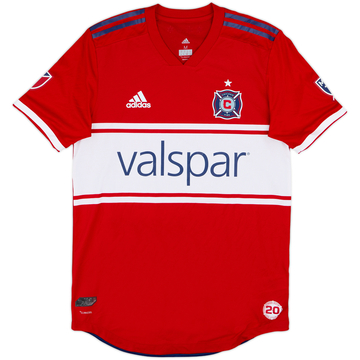 2018 Chicago Fire Authentic Home Shirt - 8/10 - (M)