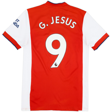 2021-22 Arsenal Home Shirt G.Jesus #9 - 8/10 - (S)