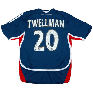 2006 New England Revolution Home Shirt Twellman #20 - 5/10 - (XL.Boys)