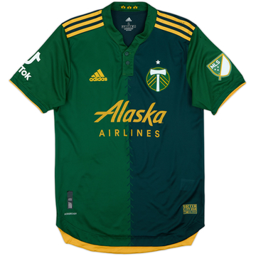 2021-22 Portland Timbers Authentic Home Shirt - 7/10 - (S)