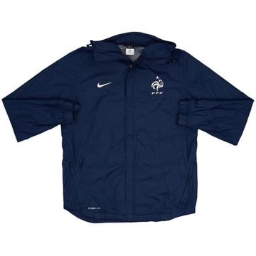 2011-12 France Nike Hooded Rain Jacket - 7/10 - (M)