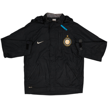 2007-08 Inter Milan Nike Hooded Rain Jacket - 6/10 - (S)