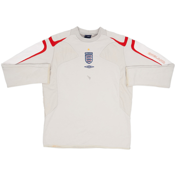 2004-05 England Umbro Sweat Top - 5/10 - (L)