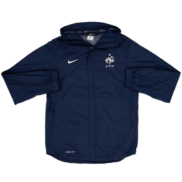 2011-12 France Nike Hooded Rain Jacket - 9/10 - (S)