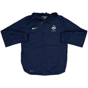 2011-12 France Nike Hooded Rain Jacket - 9/10 - (M)