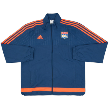 2015-16 Lyon adidas Track Jacket - 7/10 - (L)