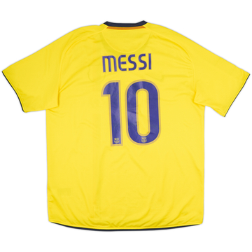 2008-10 Barcelona Away Shirt Messi #10 - 8/10 - (XL)