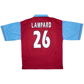 1995-97 West Ham Centenary Home Shirt Lampard #26 - 9/10 - (L)
