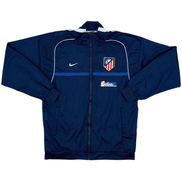 2002-03 Atletico Madrid Nike Track Jacket - 7/10 - (XL)