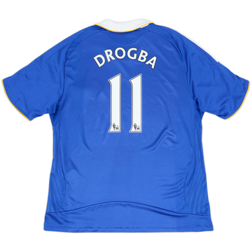 2008-09 Chelsea Home Shirt Drogba #11 - 7/10 - (XL)