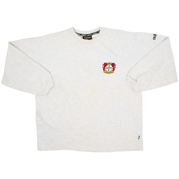 1996-97 Bayer Leverkusen adidas Sweat Top - 6/10 - (L)