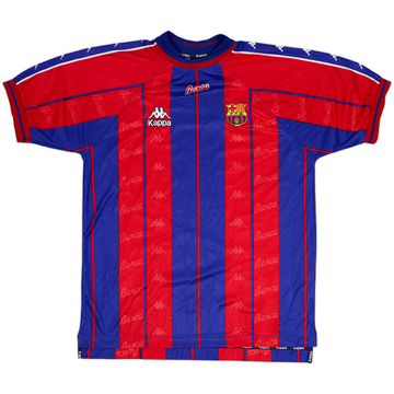 1997-98 Barcelona Home Shirt - 9/10 - (XL)