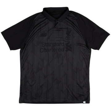 2018-19 Liverpool Blackout Shirt - 8/10 - (L)