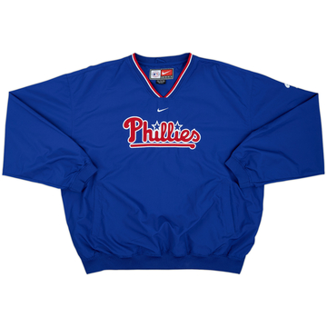 2000s Philadelphia Phillies Nike Shell Top - 9/10 - (XXL)