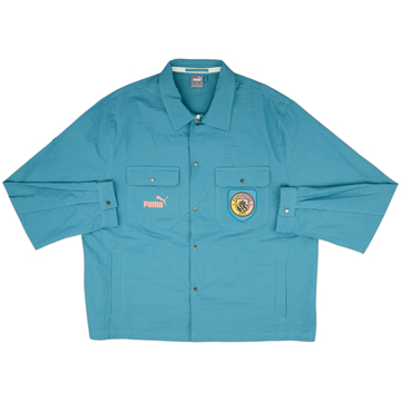 2024-25 Manchester City Puma 'Definitely Maybe' Coach Jacket - 10/10 - (XL)