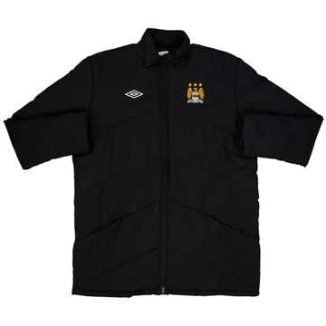 2009-10 Manchester City Umbro Padded Bench Coat - 9/10 - (XXL)