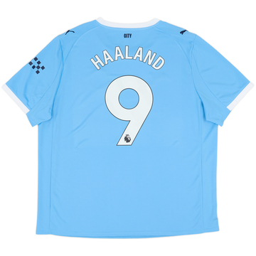 2025-26 Manchester City Home Shirt Haaland #9 - 8/10 - (XXL)