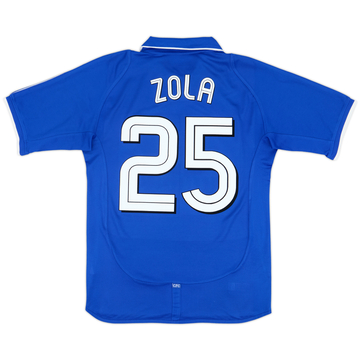 2001-03 Chelsea Home Shirt Zola #25 - 8/10 - (S)