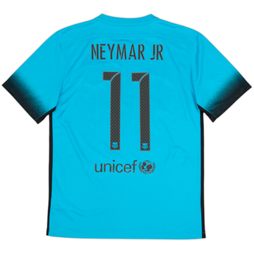 2015-16 Barcelona Third Shirt Neymar Jr #11 - 7/10 - (M)