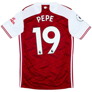 2020-21 Arsenal Home Shirt Pepe #19 - 7/10 - (S)