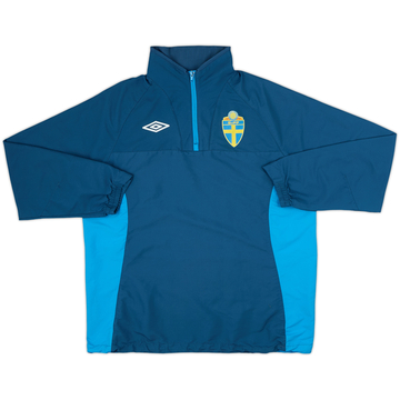 2008-10 Sweden Umbro 1/4 Zip Drill Top - 7/10 - (M)