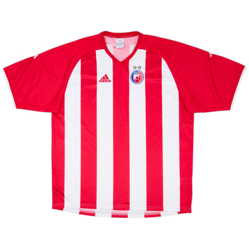 2003-04 Red Star Belgrade Home Shirt - 9/10 - (XL)