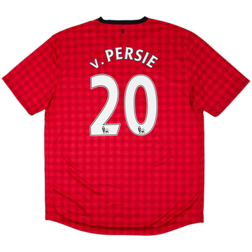 2012-13 Manchester United Home Shirt V.Persie #20 - 7/10 - (XL)