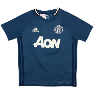 2016-17 Manchester United adizero Training Shirt - 8/10 - (S.Boys)