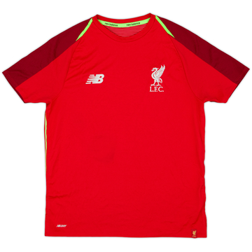 2018-19 Liverpool New Balance Training Shirt - 7/10 - (L.Boys)
