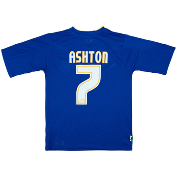 2010-11 Cardiff Home Shirt Ashton #7 - 4/10 - (M)