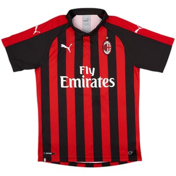 2018-19 AC Milan Home Shirt - 10/10 - (L)