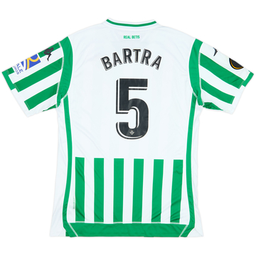 2018-19 Real Betis Home Shirt Bartra #5 - 6/10 - (L)