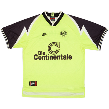 1995-96 Borussia Dortmund Home Shirt - 4/10 - (XL)