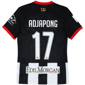 2023-24 Ascoli Match Issue Home Shirt Adjapong #17