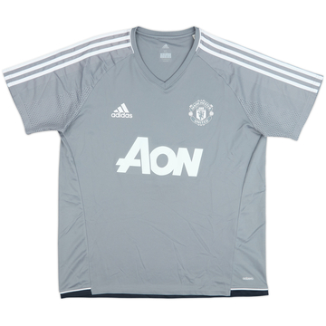 2017-18 Manchester United adidas Training Shirt - 10/10 - (XL)